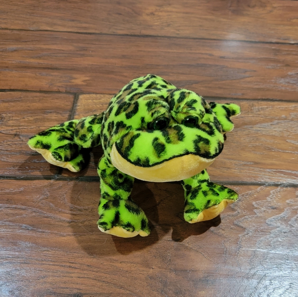 GANZ Webkins plush bullfrog